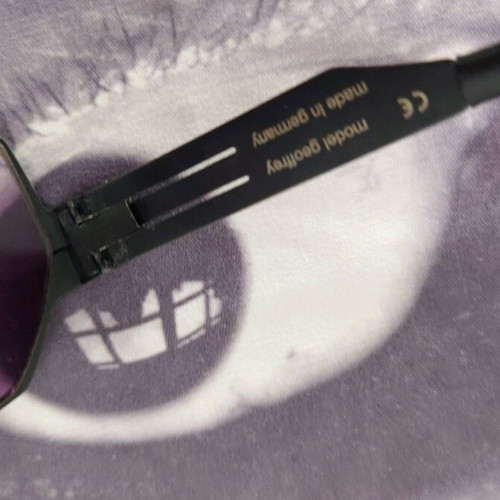 Ic Berlin sunglasses used, black, authentic