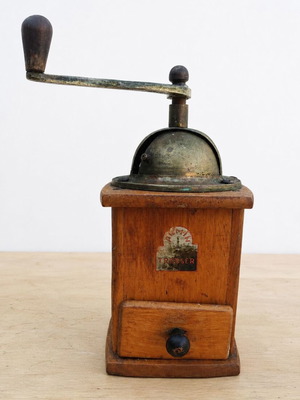 German coffee grinder by Armin Trosser vintage, used