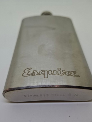 Esquire collectible 5oz drink flask new