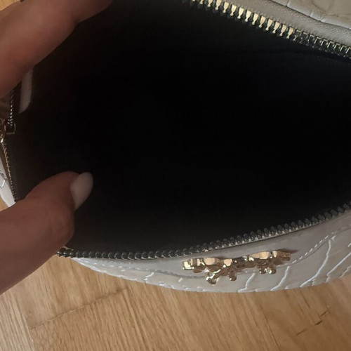 Shein Crossbody Bag beige croco texture like new