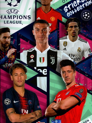Topps Champions League Official Sticker Album 2018/2019 new