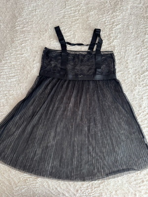 Intimissimi Babydoll Sleepwear Used, One Size, Black Lace Mesh