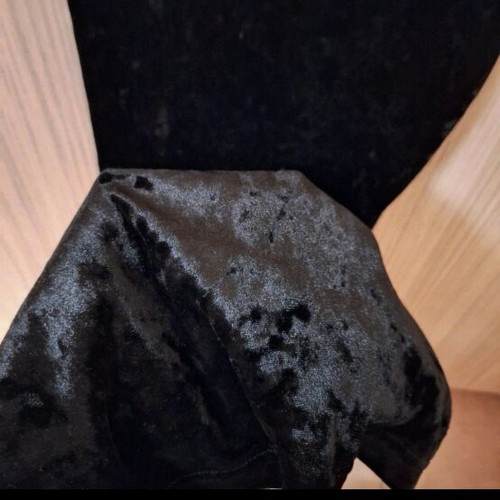 Velvet dress BSB xs new, black with strap