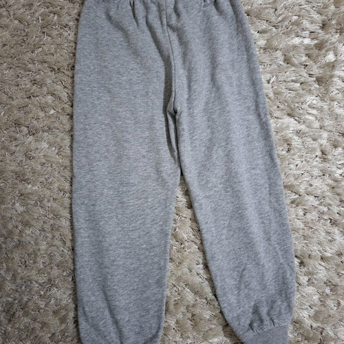 Adidas sweatpants for girl 6 years like new, grey