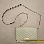 Aldo crossbody bag new, pistachio with gold details