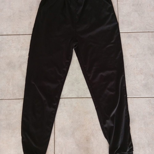 Tracksuit pants size S/M used, black