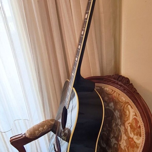 Aria Custom 7451B Vintage Acoustic Guitar used, 1976 Matsumoku