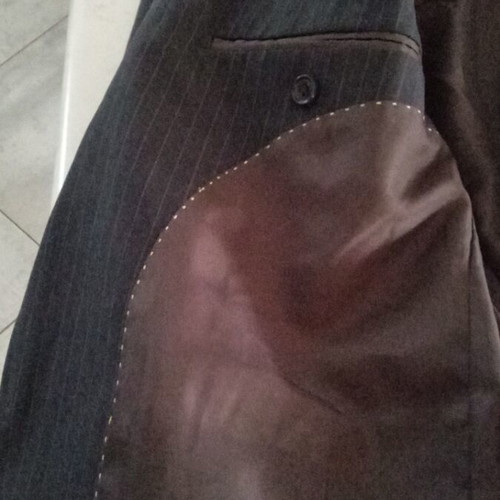 Men's jacket Italian made, like new, black and gray, size XL