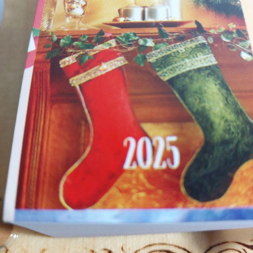 Wooden calendar 2025 new