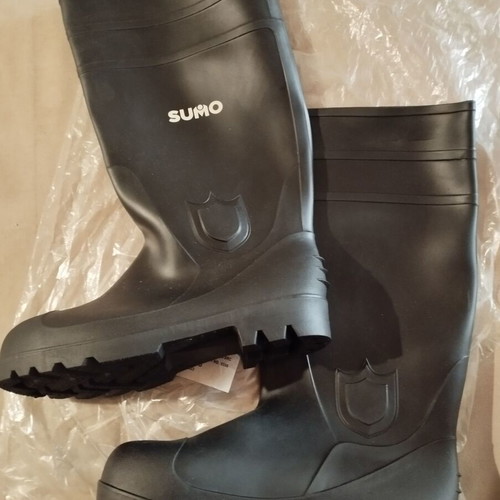 SUMO Work Boots Black New Size 36