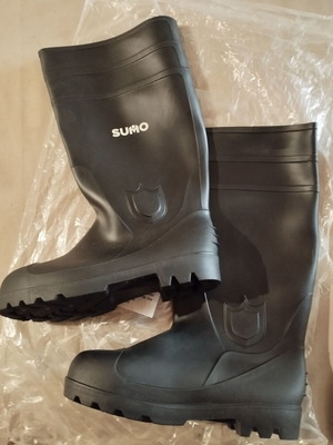 SUMO Work Boots Black New Size 36