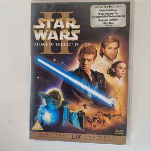 Star Wars Attack of the Clones double DVD collector's edition