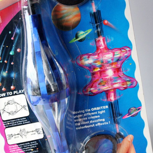 Vintage 1995 Laser Spark Orbiter spinner sealed new