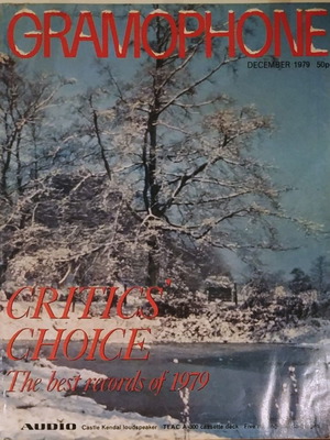 Gramophone Magazine December 1979 used, collectible