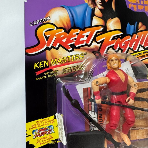 GI Joe Ken Masters Street Fighter action figure new