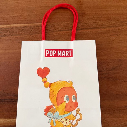 POP MART Cupid gift bag like new, limited edition