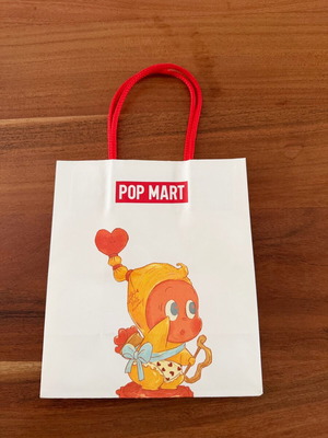 POP MART Cupid gift bag like new, limited edition