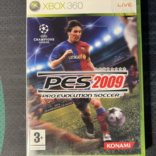 Pro Evolution Soccer 2009 Xbox 360 game used, untested