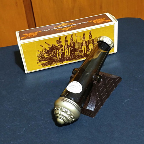 Avon Defender Decanter vintage collectible bottle used