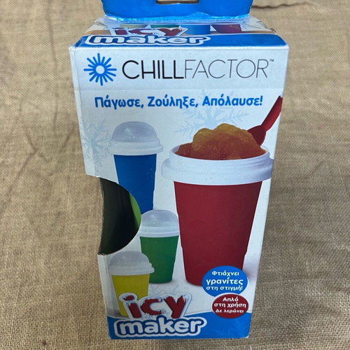 Chillfactor icy maker new, makes granita