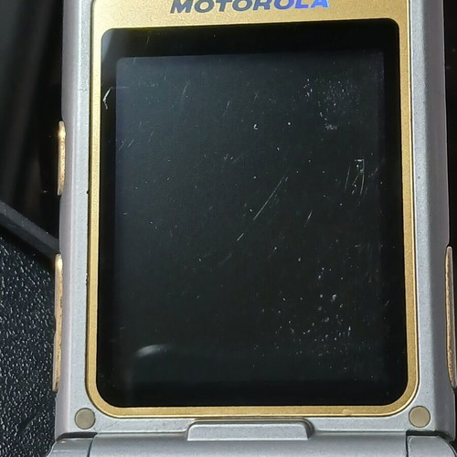 Motorola RAZR V3i Dolce & Gabbana used, gold limited edition