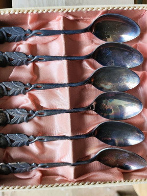 Breuker silver spoons collectible like new, Germany