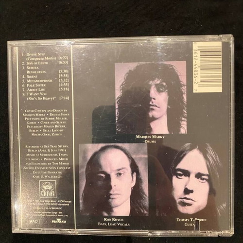 Coroner 3-CD bundle Mental Vortex Grin signed original press