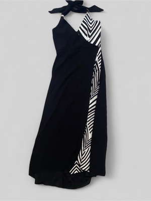 Maxi φόρεμα Lynne μαύρο σαν καινούργιο, μέγεθος XS/S