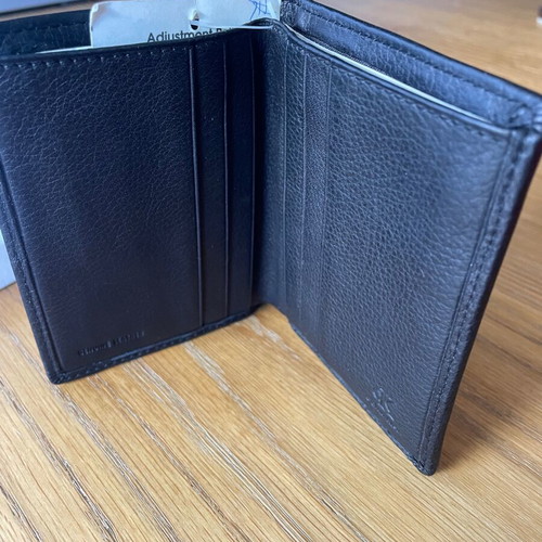 Calvin Klein wallet new black leather