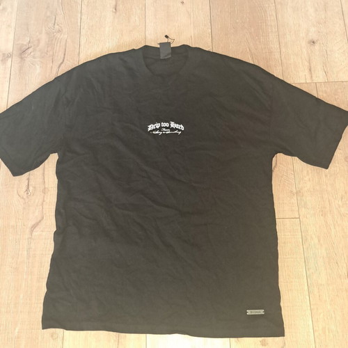 Black Squad Paranoid men's oversized T-shirt like new, black, size L