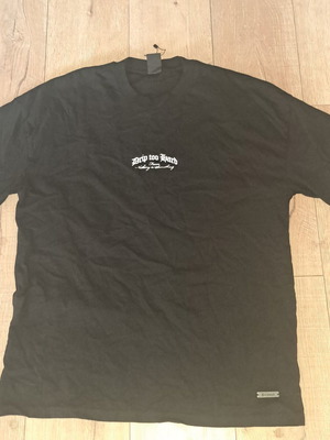 Black Squad Paranoid men's oversized T-shirt like new, black, size L