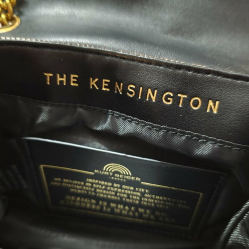 Kurt Geiger Kensington handbag like new, gold color