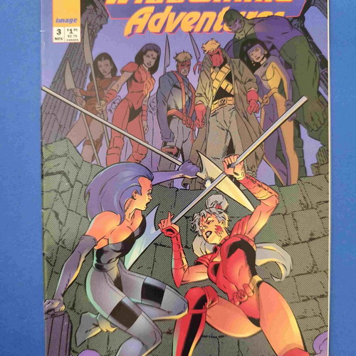 Image Wildcats Adventures 3 comic book used, English