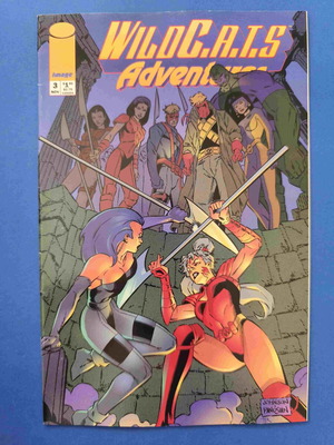 Image Wildcats Adventures 3 comic book used, English