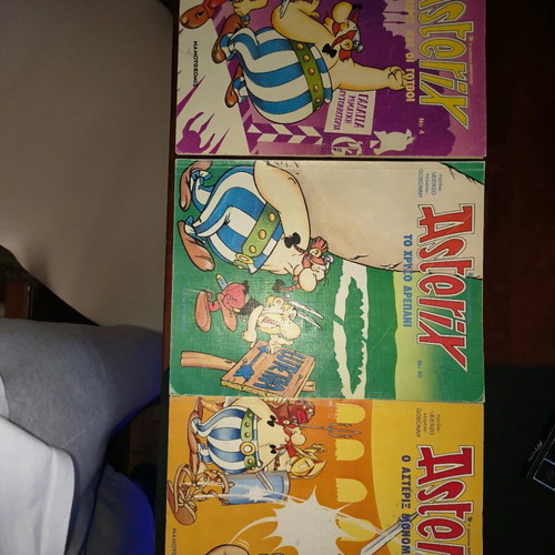 Asterix and Obelix used, 6 old editions