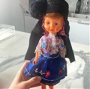 Vintage Κούκλα με φορεσιά