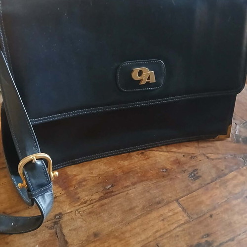 Olympic Airways flight attendant bag used, designed by Billy Bo 1981