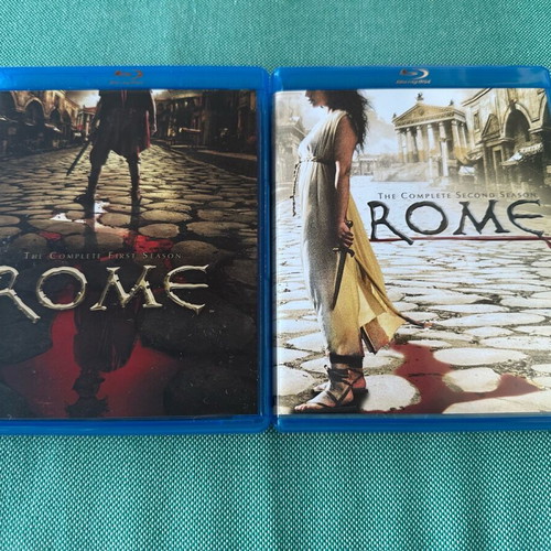 Rome Blu-Ray like new with Greek subtitles, complete seasons