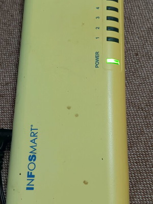 Infosmart 8-Port Network Switch used