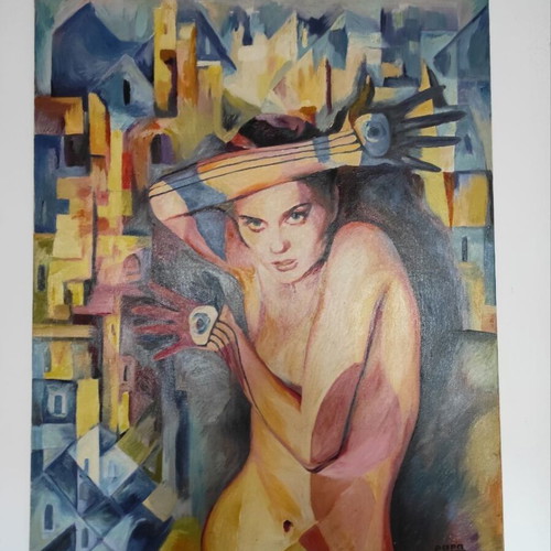 Lera Skazka painting by Papa Jean