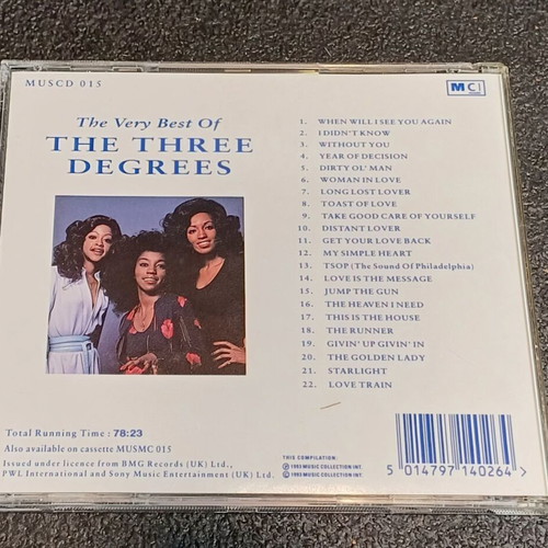 The Three Degrees The Very Best Of The Three Degrees CD used, R&B / Soul