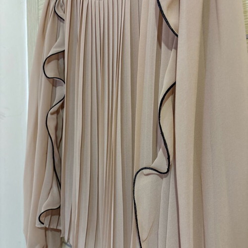 Zara semi-transparent blouse S like new, beige pink