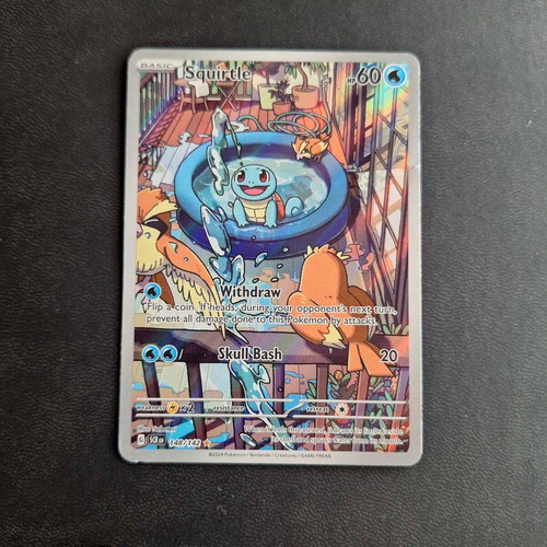 Squirtle Illustration κάρτα καινούργια, σπάνια