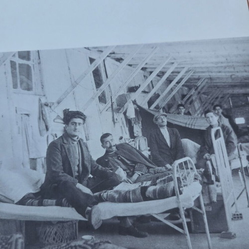 Βιβλίο 100 χρόνια Σωτηρία με αφιέρωση και σχέδιο Αλέκου Φασιανού