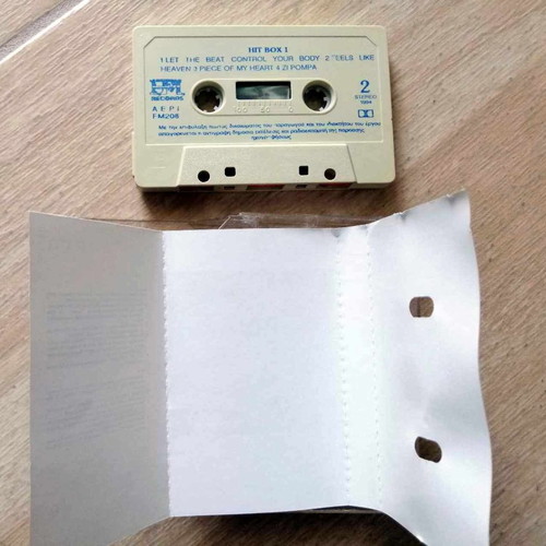 Hit Box 1 cassette collection used, pop