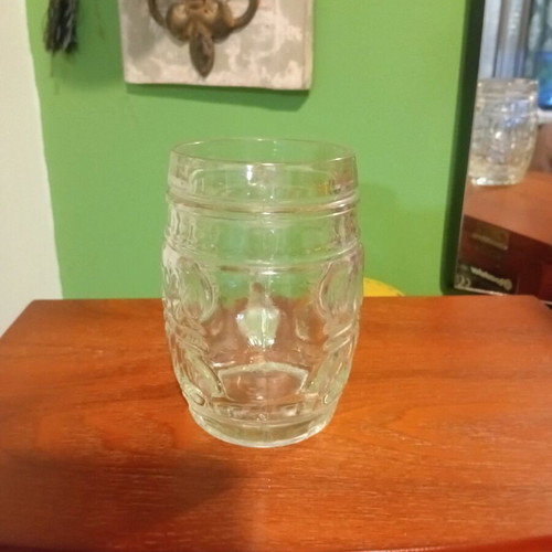 Brava barrel-shaped glass like new, collectible