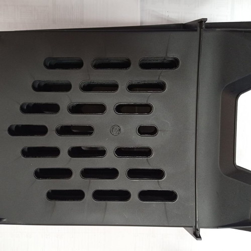 Document trays used, black plastic, set of 4
