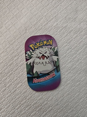 Pokemon metal tag Abomasnow 2016