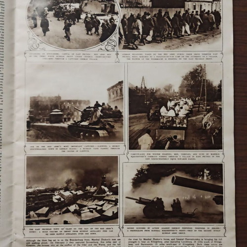 The Illustrated London News magazine used, edition 10-2-1945