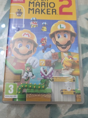 Nintendo Switch Super Mario Maker 2 case used